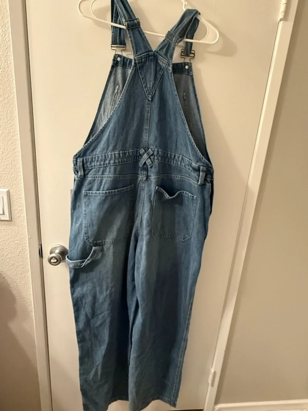 Target Blue Denim Overalls with Bib - Picture 6 of 8